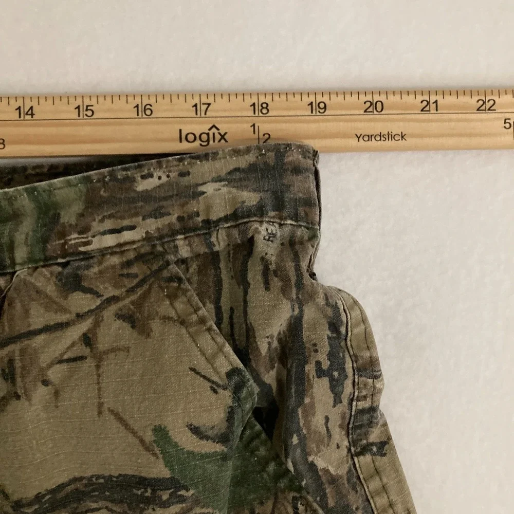 Vtg Realtree Camouflage Cargo Pants Mens 38x31 Ripstop Hunting Outdoors Gorpcore
